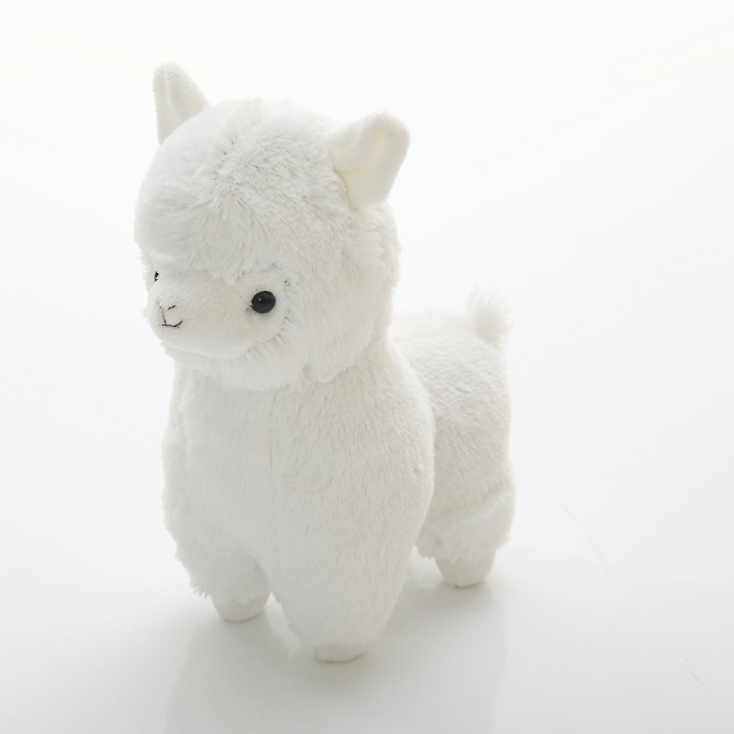 Cuddly Alpaca Doll Soft Stuffed Animals, 7" White Sheep Plushie Best Birthday Gift for Kids