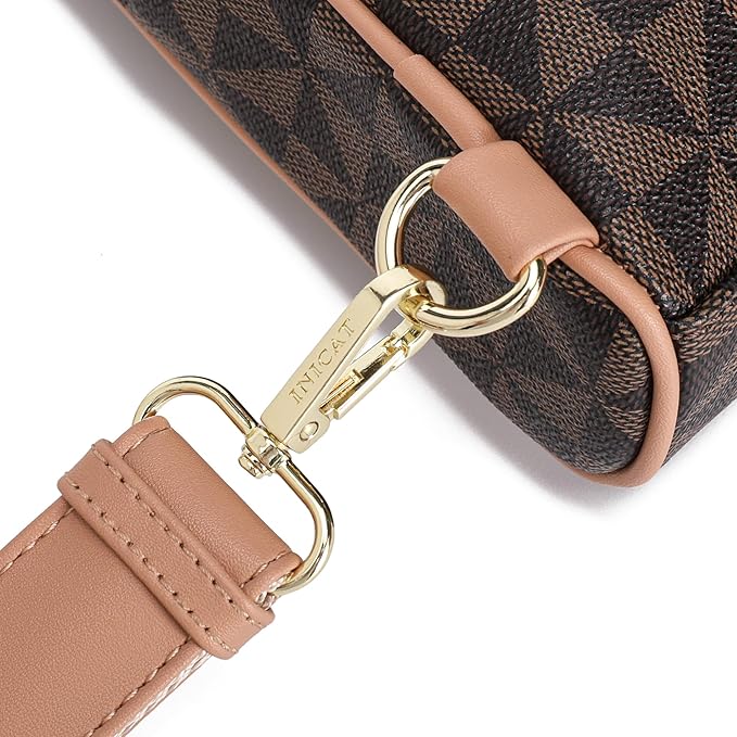 INICAT RFID Blocking Sling Bag Anti Theft Crossbody Bags Women Valentine's Day Gifts Travel Purses Vegan Leather