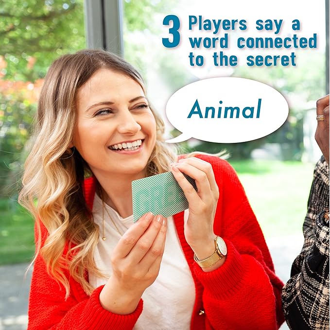 The Chameleon: Award-Winning Bluffing Board Game for Family, Adults & Friends | Includes 80 Extra Secret Words | Who is The Imposter?