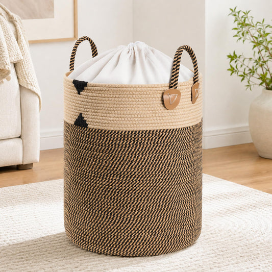 Laundry Basket for Laundry Room Organization Laundry Hamper with Lid Blanket Basket for Living Room