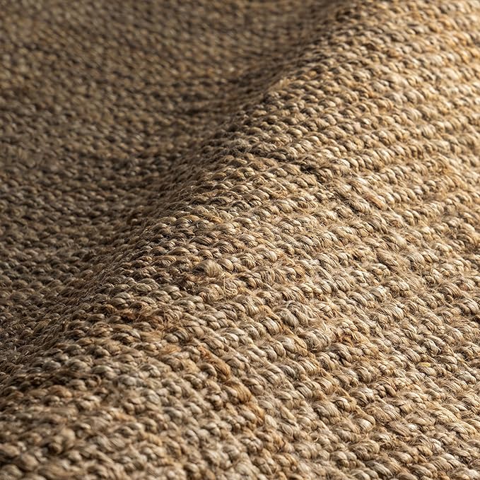 Nuloom Daniela Natural, 5' x 7'6", Handmade, Jute, Tassel, Soft and Textured, High Traffic, Stain Resistant, Easy Clean, Durable Area Rug for Bedroom, Living Room, Dining Space, Foyer, Entryway