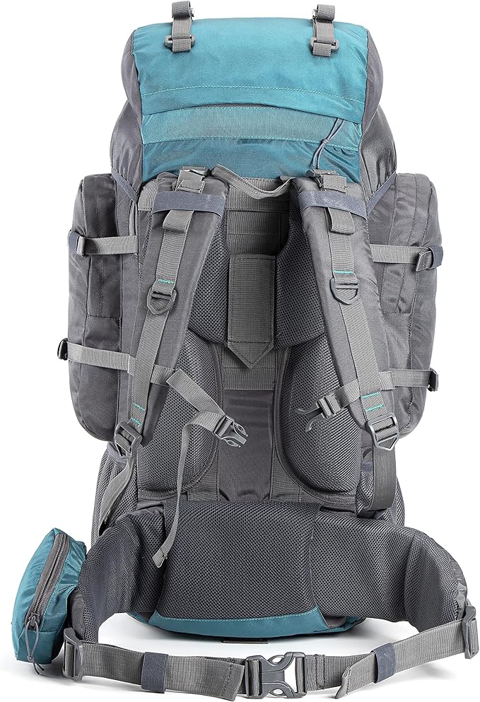Tripole Walker 65 Litres Rucksack | Internal Frame With Metal Rod | Rain Cover | Bottom Opening | Laptop Section