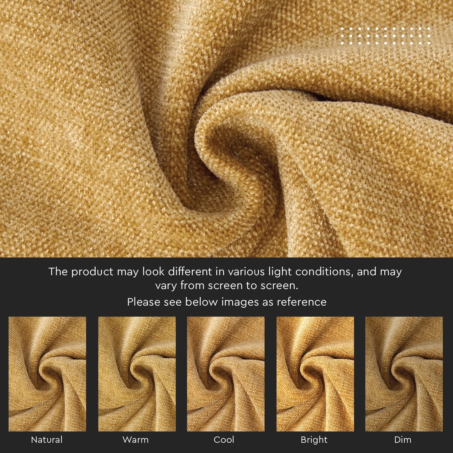Encasa XO Thick Chenille Throw Pillow Covers Set of 2 | Mustard - (24"x24") (60x60 cm) | Decorative Accent Square Throw Pillow Cases for Couch, Home Decor, Sofa