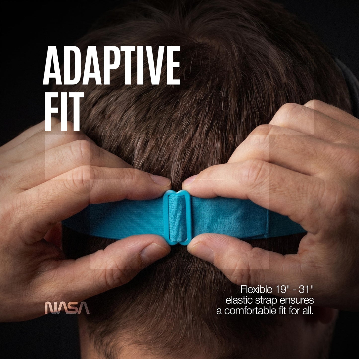 NASA Sleep Mask with LightBlock™ Barrier