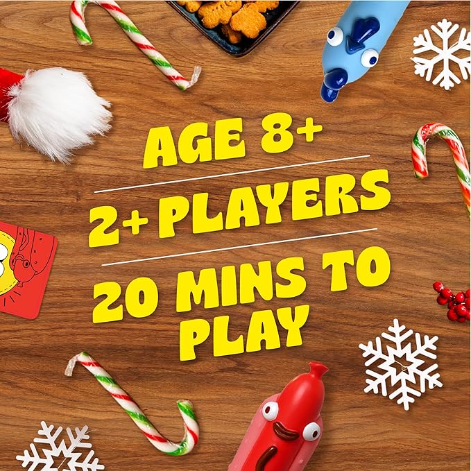 Big Potato Chicken vs Hotdog: Funniest Party Game You'll Ever Play | Flippin' Fun for Family, Adults and Kids - Perfect Christmas Game | Bonus Content Included