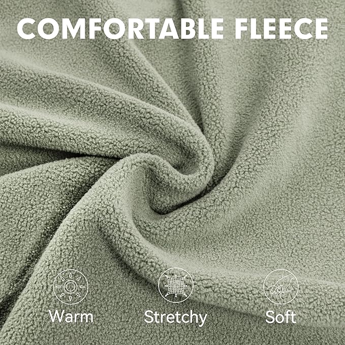 cyeollo Fleece Dog Sweater, Soft Stretchy Fleece Dog Jacket Pullover Turtleneck Dogs Vest Lightweight Coat Warm Winter Pet Clothes, Green XXL